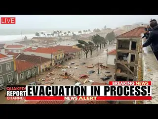  Portugal: Record Floodwaters Swallow Highways and Neighborhood, Infrastructure Fails as Cities Drow