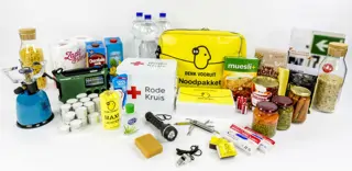 Eén derde van de Nederlanders heeft een noodpakket in huis